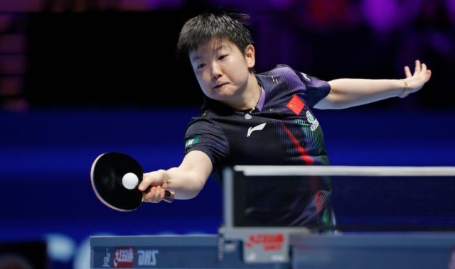 完美电竞赛事平台-国际乒联单打世界杯：孙颖莎4-0沙宾·温特晋级决赛
